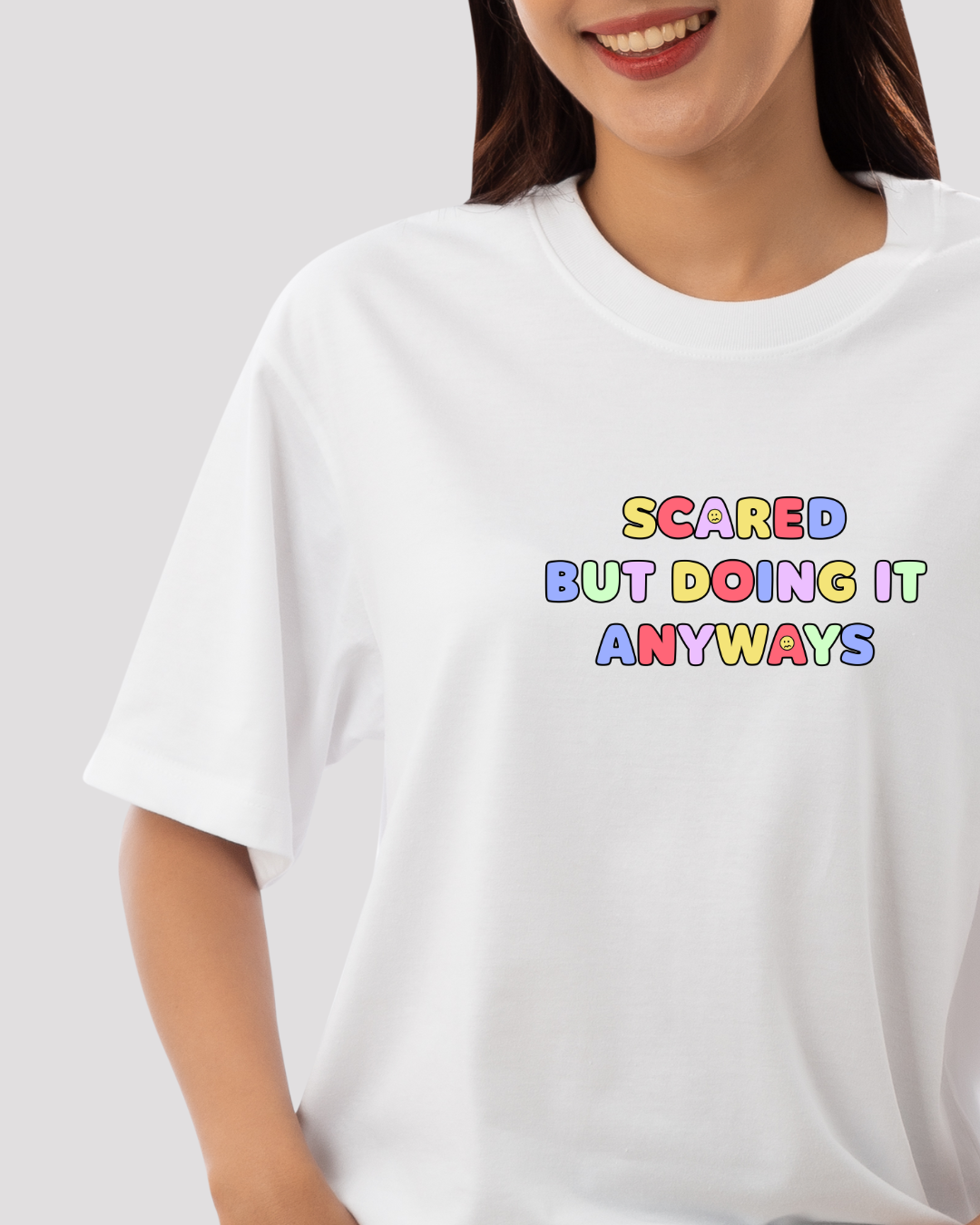 "Scared But Doing It Anyways" Tee