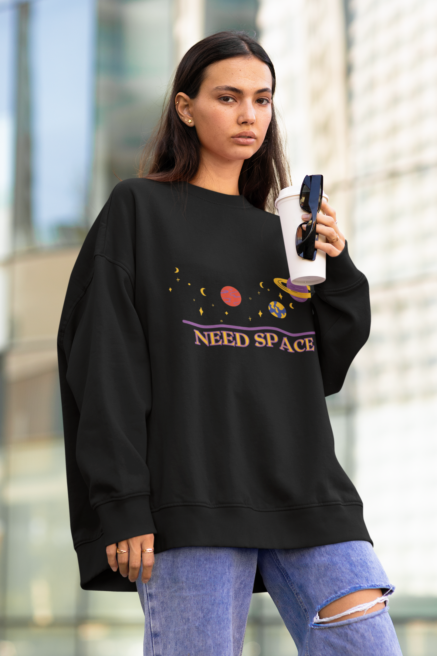 Need Space Crewneck